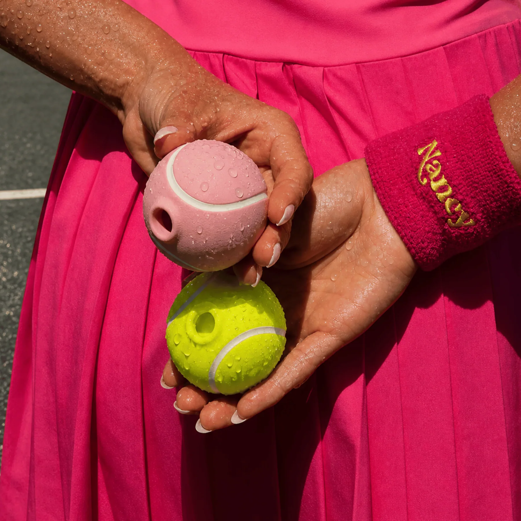 Ace Air Suction Massager tennis-ball shaped vibrator